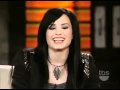 Demi Lovato Interview - On Lopez Tonight - 11-16-09