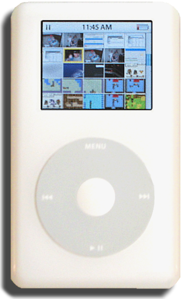 fourth generation iPod with color display