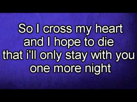 Maroon 5 - One More Night (Lyrics)