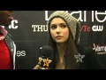 Nina Dobrev Interview From  Vampire Diaries  Cast Tour In LA -