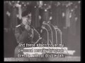 Benito Mussolini Speaks in Berlin 1937 English Sub Titles