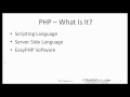 PHP Beginner 1 - What is PHP?