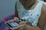 Child - Smartphone - Facebook - Social media