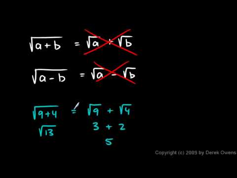 Algebra 1  11.3b - Products and Quotients