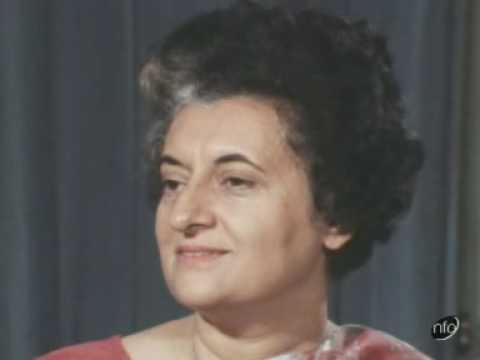 Mrs Gandhi Interview on Problems with Pakistan