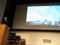 Multimedia artist and inventor Ken Goldberg (UC Berkeley) at the SMMMASH