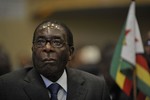 Robert Mugabe, president of Zimbabwe, attends the 12th African Union Summit Feb. 2, 2009 in Addis Ababa, Ethiopia.