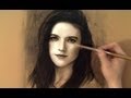 Beautiful Rose Leslie / Ygritte (Game of Thrones) Portrait Art Video