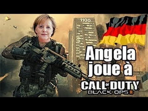 Angela Merkel joue à Black Ops 2  !