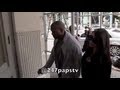 Kim Kardashian Kanye West and JayZ out and about in NYC