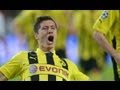 Torjubel x 4: Robert Lewandowski - Borussia Dortmund - Real Madrid 4:1 Champions League BVB 2013