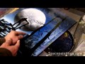 Snowboarder Spray Paint Art