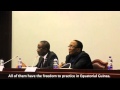 Equatorial Guinea's Minister of Foreign Affairs Discusses State of Freedom and Democracy