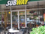 Subway restaurant found in Kuala Lumpur, Malaysia.