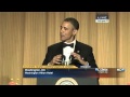 President Obama at 2013 White House Correspondents' Dinner (C-SPAN)