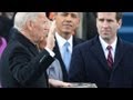 Vice President Biden Sworn In - Barack Obama's Second Inauguration