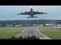 Impressive Malaysia Airlines A380 Display at Farnborough.