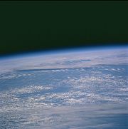 La Tierra vista desde el espacio.