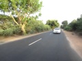 Enjoying road travel in Kutch, Gujarat. (Mandvi-Bhuj road)