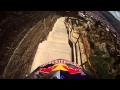 Extreme downhill  trail Descenso del Condor in La Paz Bolivia