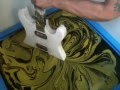 SWIRLING(Yellow & Black Custom Guitar)