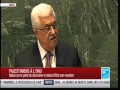 Entrée de la Palestine à l'ONU comme ETAT observateur Discours de Mahmoud Abbas