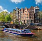 Tour Boat on Brouwersgracht Canal