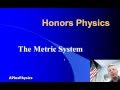 High School Physics: Metric System