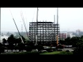 Ark Hotel Construction time lapse building 15 storeys in 2 days (48 hrs)