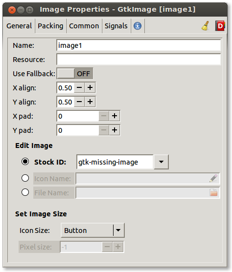 GtkImage Editor Before