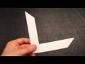 How to Make an Origami Boomerang