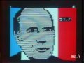 Election présidentielle Française 1981, annonce résultat