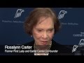 Highlights from 28th Annual Rosalynn Carter Symposium on Mental Health Policy (2012)