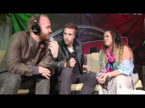 Coldplay KROQ Weenie Roast 2012 Interview