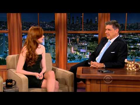 Karen Gillan on the Late Late Show 2012-11-28