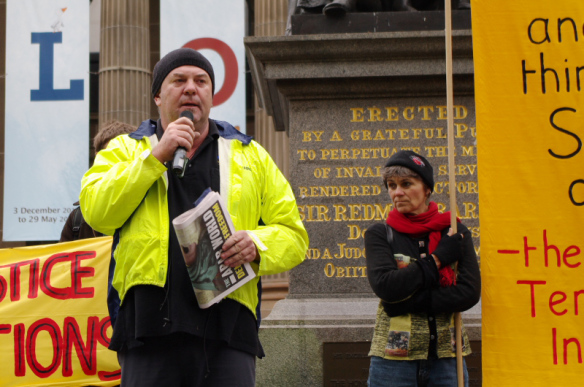 Tim Gooden at the State Library