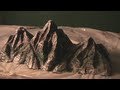 Mt Everest, Rocky Mountains Hot Wire model making