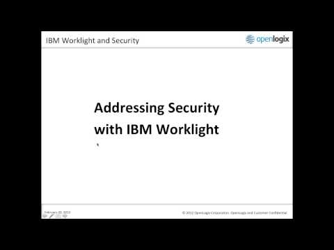 IBM Worklight and Healthcare - Worklight Wednesday Replay