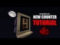 Minecraft TUTORIAL - New Ultra Compact & Fast Digital Display/Counter 1.4.7