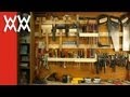 French cleat storage system for hand tools