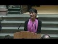 Aung San Suu Kyi addresses Foreign Office staff