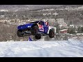 900-Horsepower truck goes on ski slope