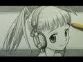 How to Draw a Manga Girl with Headphones