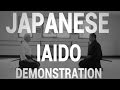 Japanese Iaido Martial Arts Demonstration - UBC Iaido Club (HD)