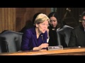 Elizabeth Warren's Q&A of Ben Bernanke at Senate Banking Committee Hearing (clip)