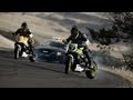 Motorcycle vs. Car Drift Battle 2