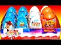 12 Surprise Eggs Unboxing Kinder Surprise Disney Pixar Toy Story Madagascar 3 Trash-Pack Easter Eggs