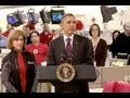 President Obama at Red Cross