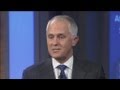 Turnbull spars with journalists over broadband plans