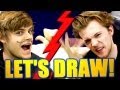 iBlali malt LeFloid?! - Let's Draw